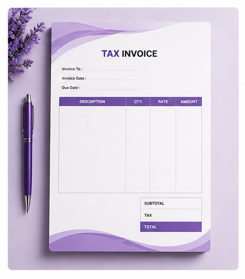 Tax Invoice Sample 4